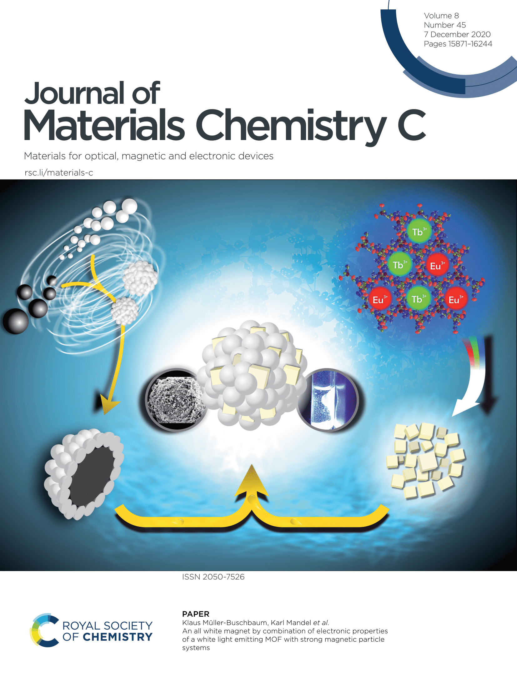 New cover art – Journal of Materials Chemistry C › Department of ...