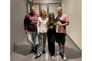 Towards entry "Elena, René, and Anna-Sophie at the GRC Photochemistry in Lewiston"